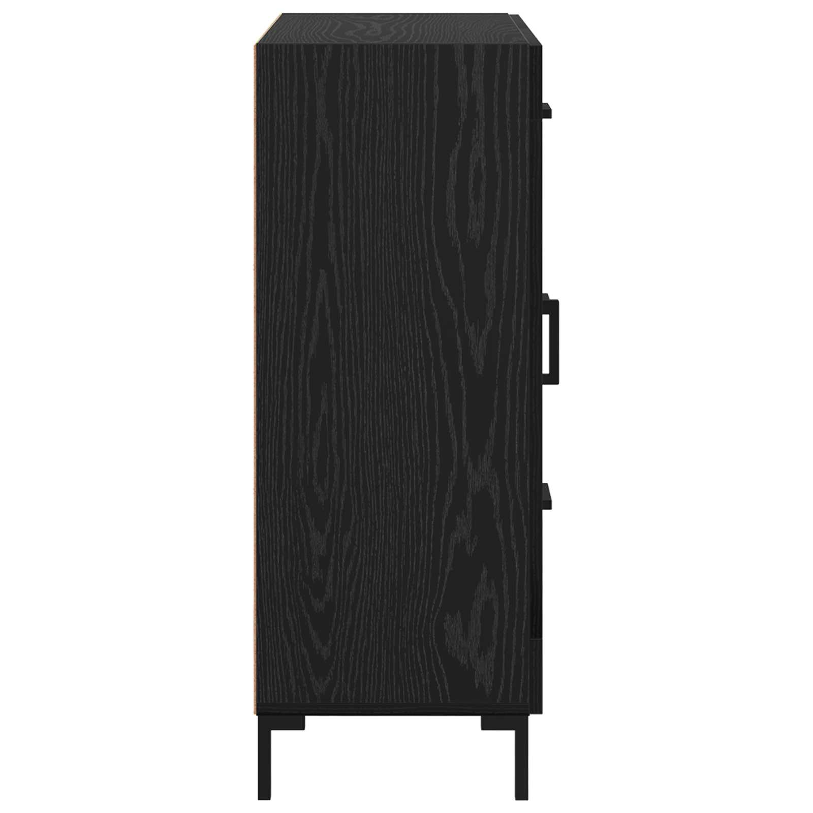 Kreveta Crni hrast 69.5 x 34 x 90 cm Konstruirano drvo