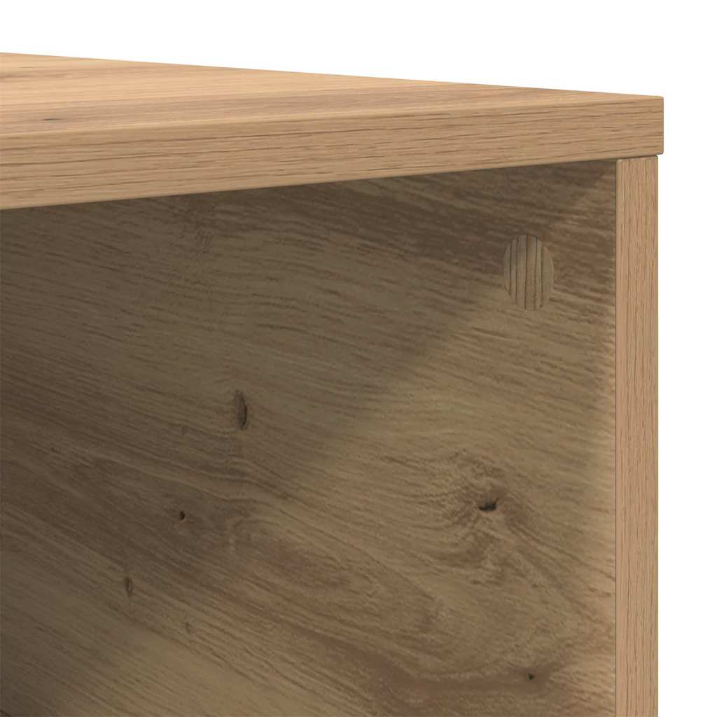 Kava Stol Umjetnički hrast 80 x 80 x 36,5 cm Konstruirano drvo