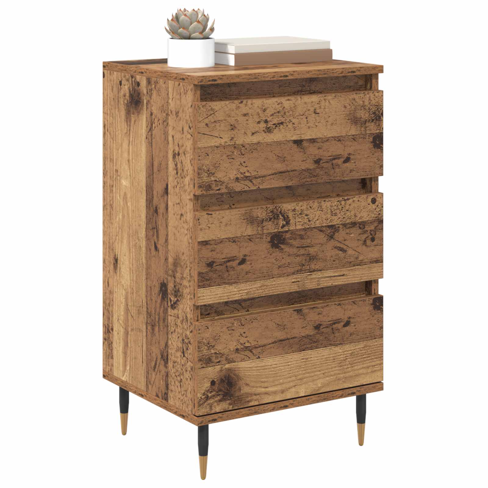 Kreveta s ladicama Staro drvo 35 x 40 x 70 cm Konstruirano drvo