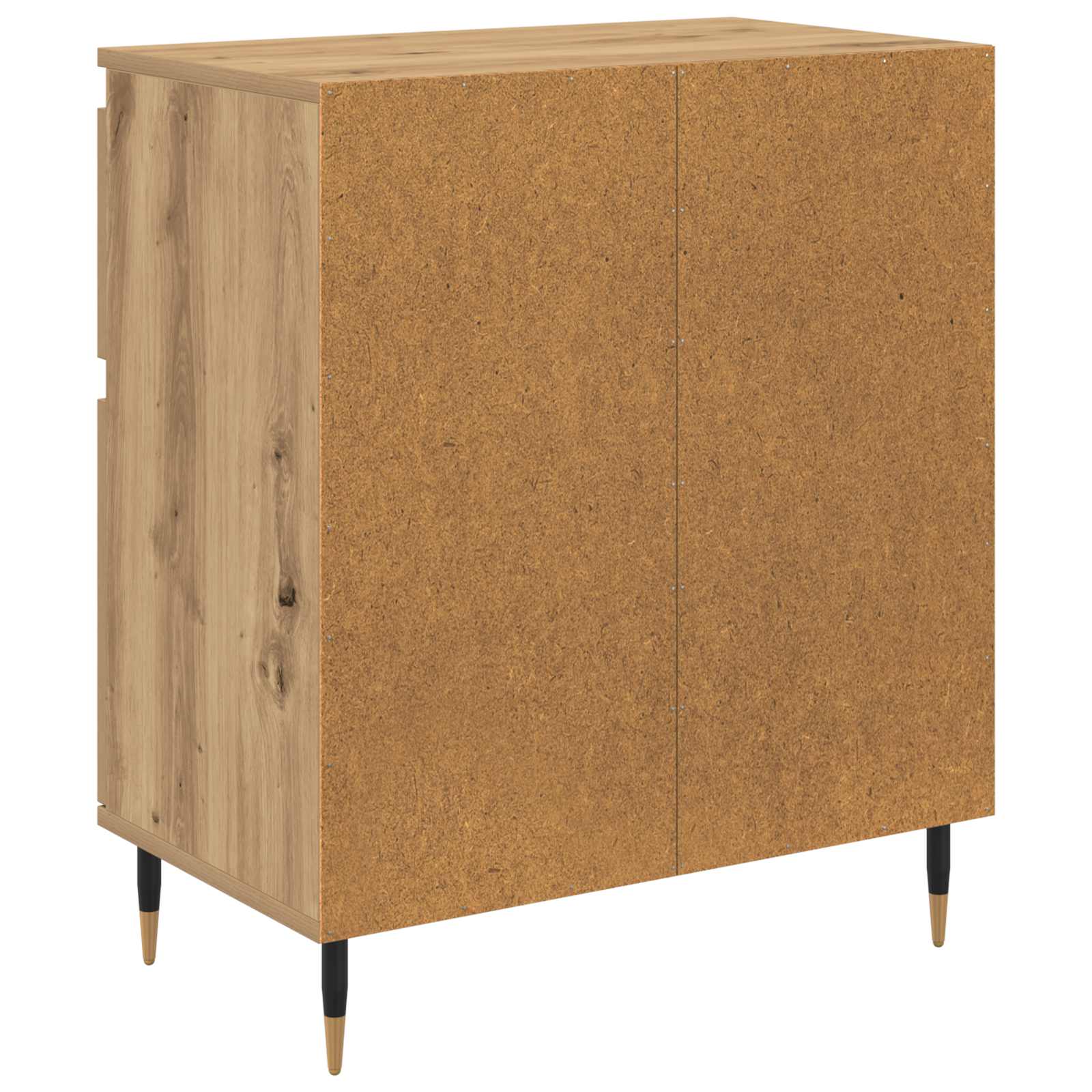 Kreveta Umjetnički hrast 60 x 35 x 70 cm Obrađeno drvo i čelik