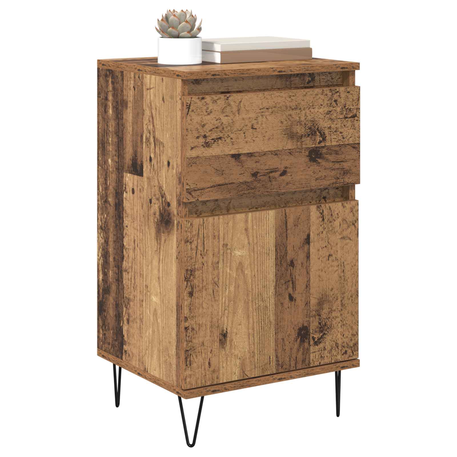 Kreveta s ladicama Staro drvo 35 x 40 x 70 cm Konstruirano drvo