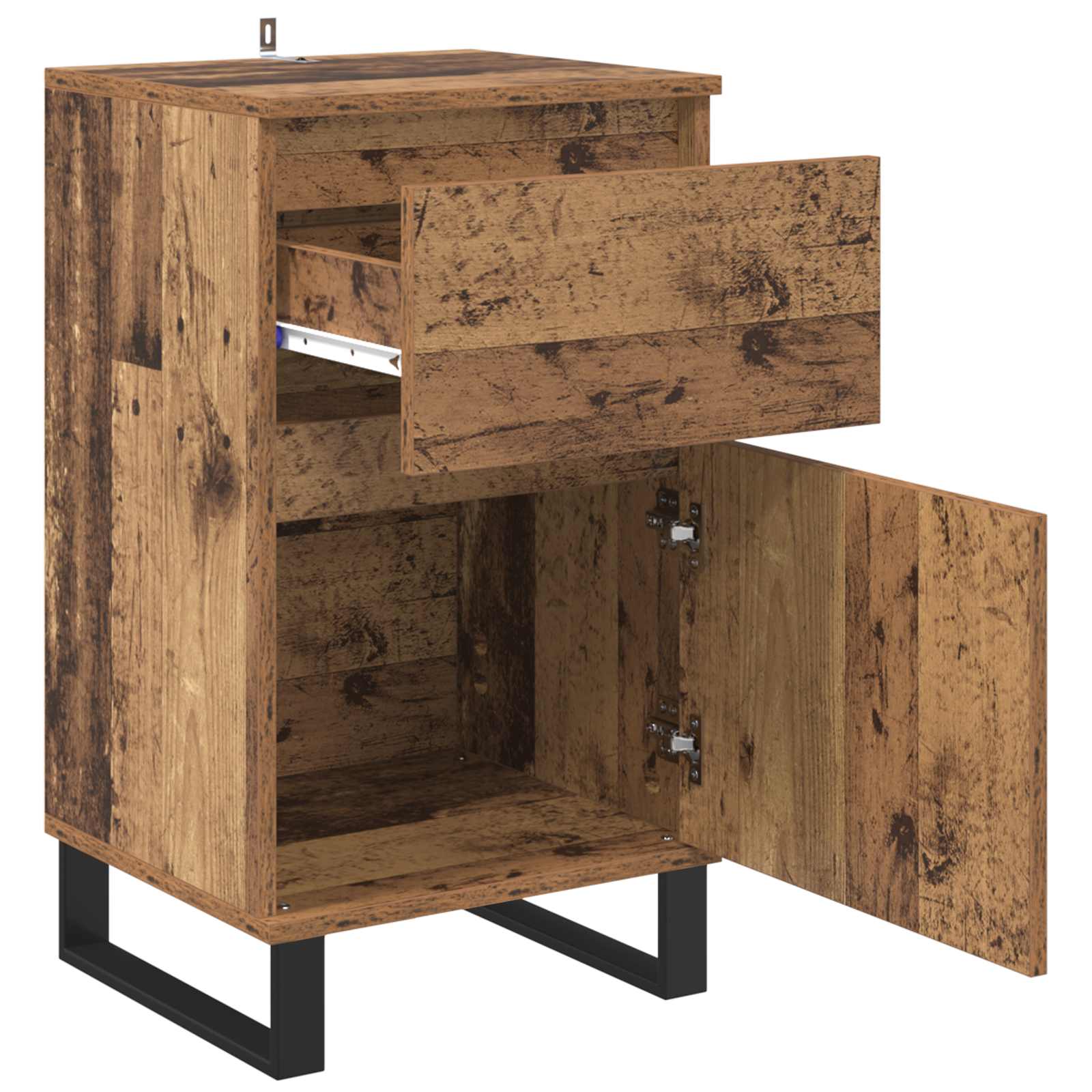 Kreveta s ladicama Staro drvo 35 x 40 x 70 cm Konstruirano drvo