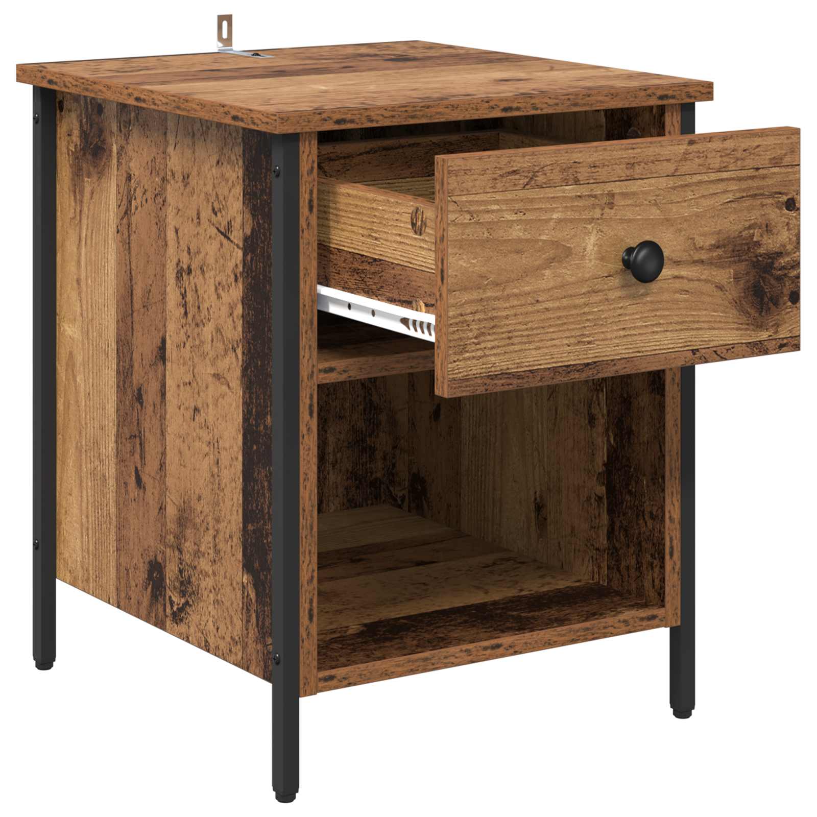 Noćni ormar 2 pcs Staro drvo 40 x 42 x 50 cm Konstruirano drvo