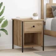Noćni ormar s ladicama 2 pcs Umjetnički hrast 40 x 42 x 50 cm