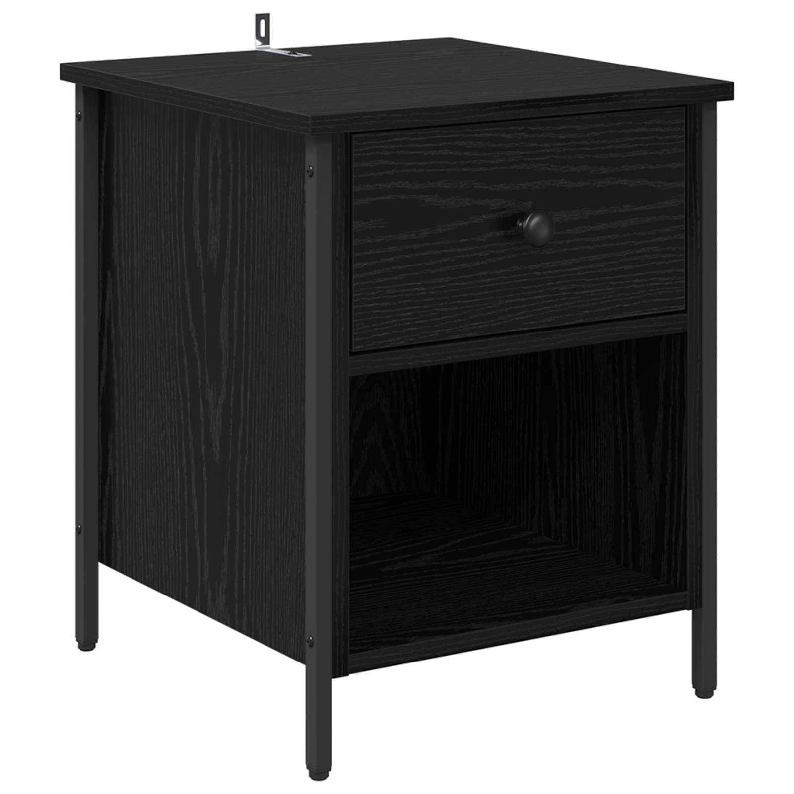 Noćni ormar Crni hrast 40 x 42 x 50 cm Konstruirano drvo