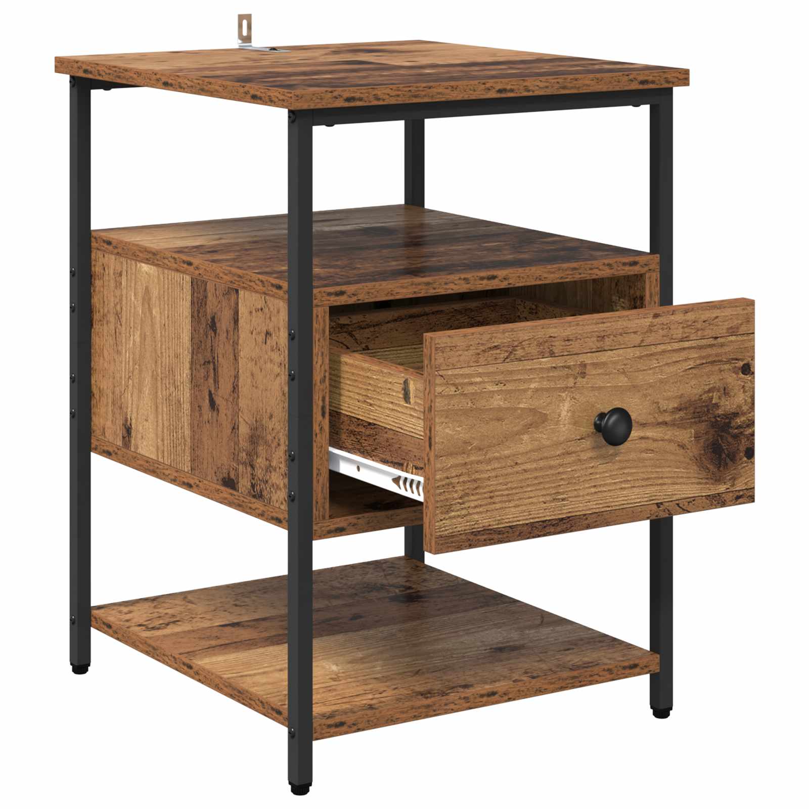 Noćni ormar 2 pcs Staro drvo 40 x 42 x 56 cm Konstruirano drvo