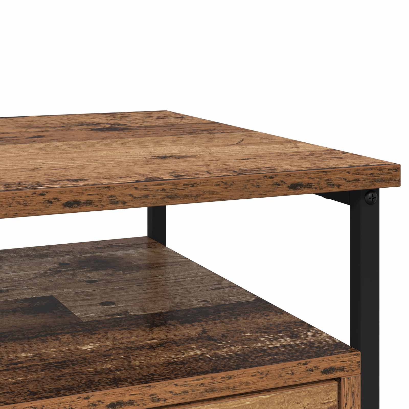 Noćni ormar 2 pcs Staro drvo 40 x 42 x 55 cm Konstruirano drvo