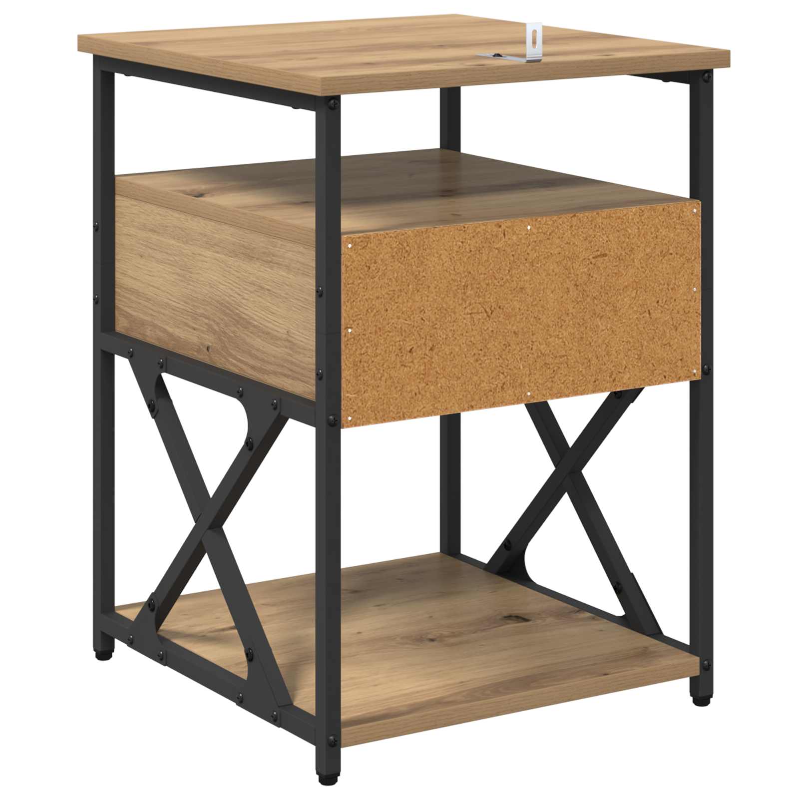 Noćni ormar s ladicama 2 pcs Umjetnički hrast 40 x 42 x 55 cm