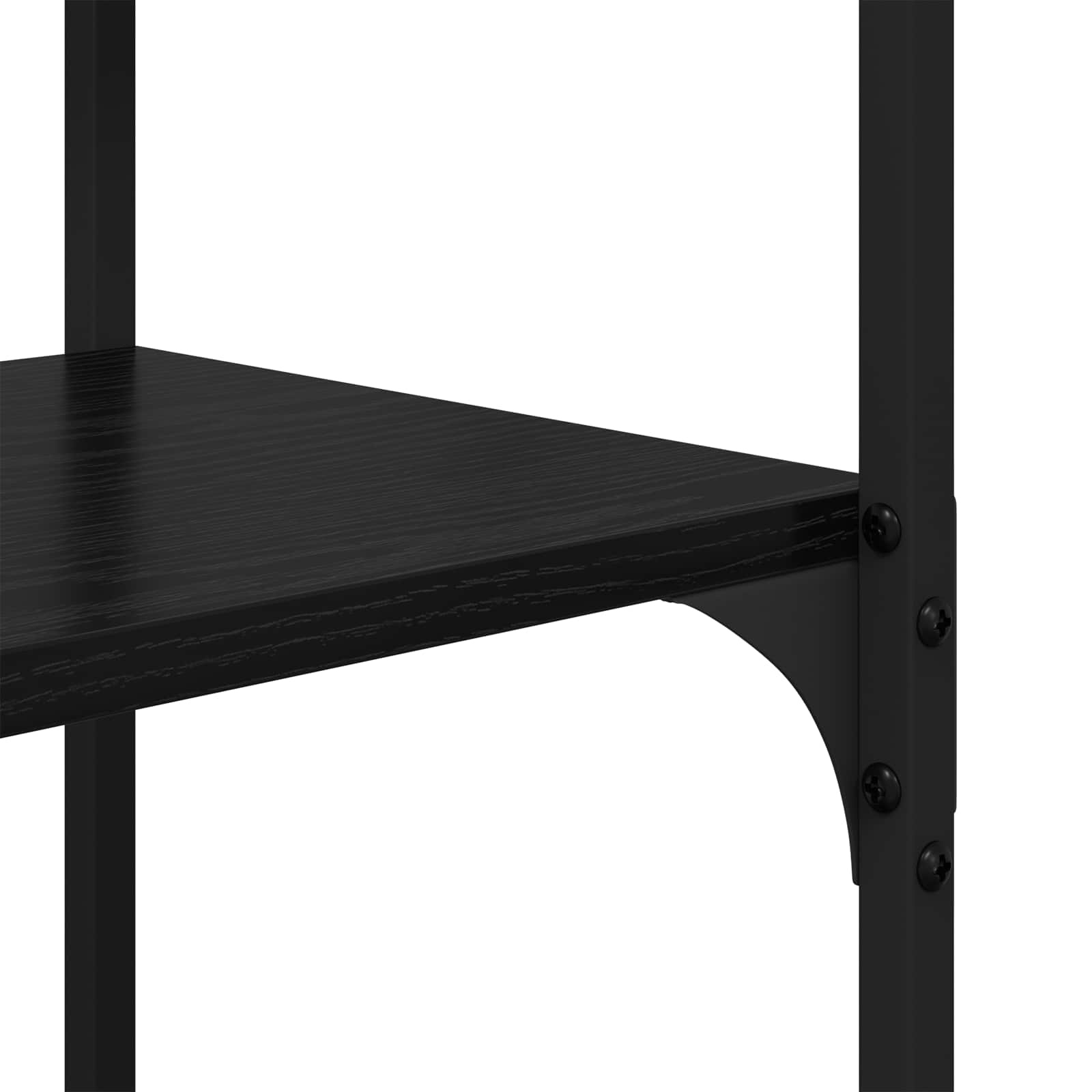 Polica Crni hrast 100 x 32 x 170 cm Konstruirano drvo