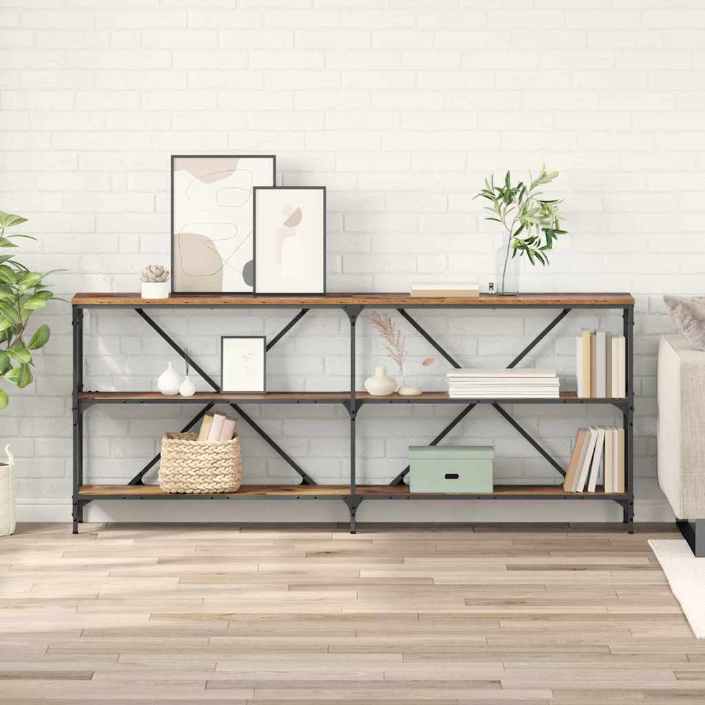 Konzolna stolica Staro drvo 180 x 30 x 75 cm Konstruirano drvo
