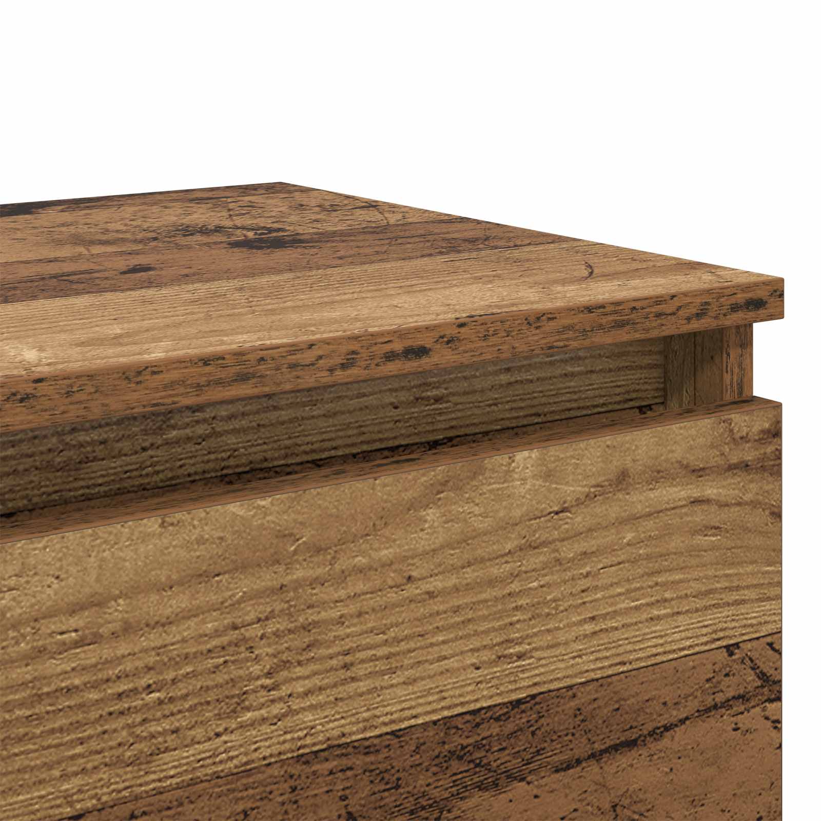 Noćni ormar 2 pcs Staro drvo 40 x 35 x 50 cm Konstruirano drvo