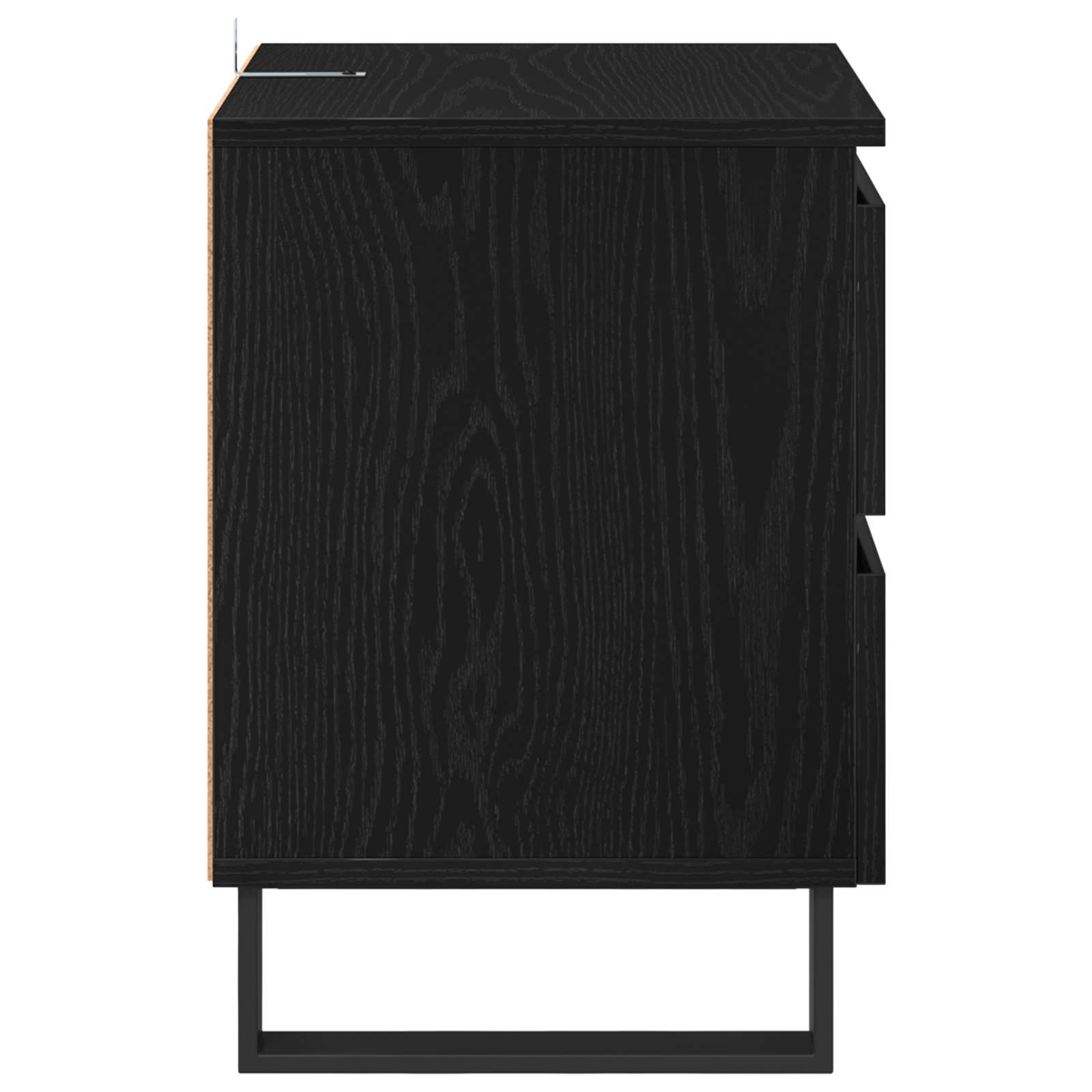 Noćni ormar Crni hrast 40 x 35 x 50 cm Konstruirano drvo