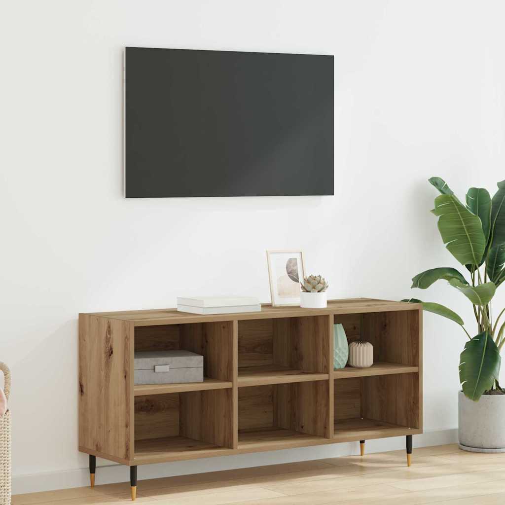 TV ormar Umjetnički hrast 103,5 x 30 x 50 cm Konstruirano drvo