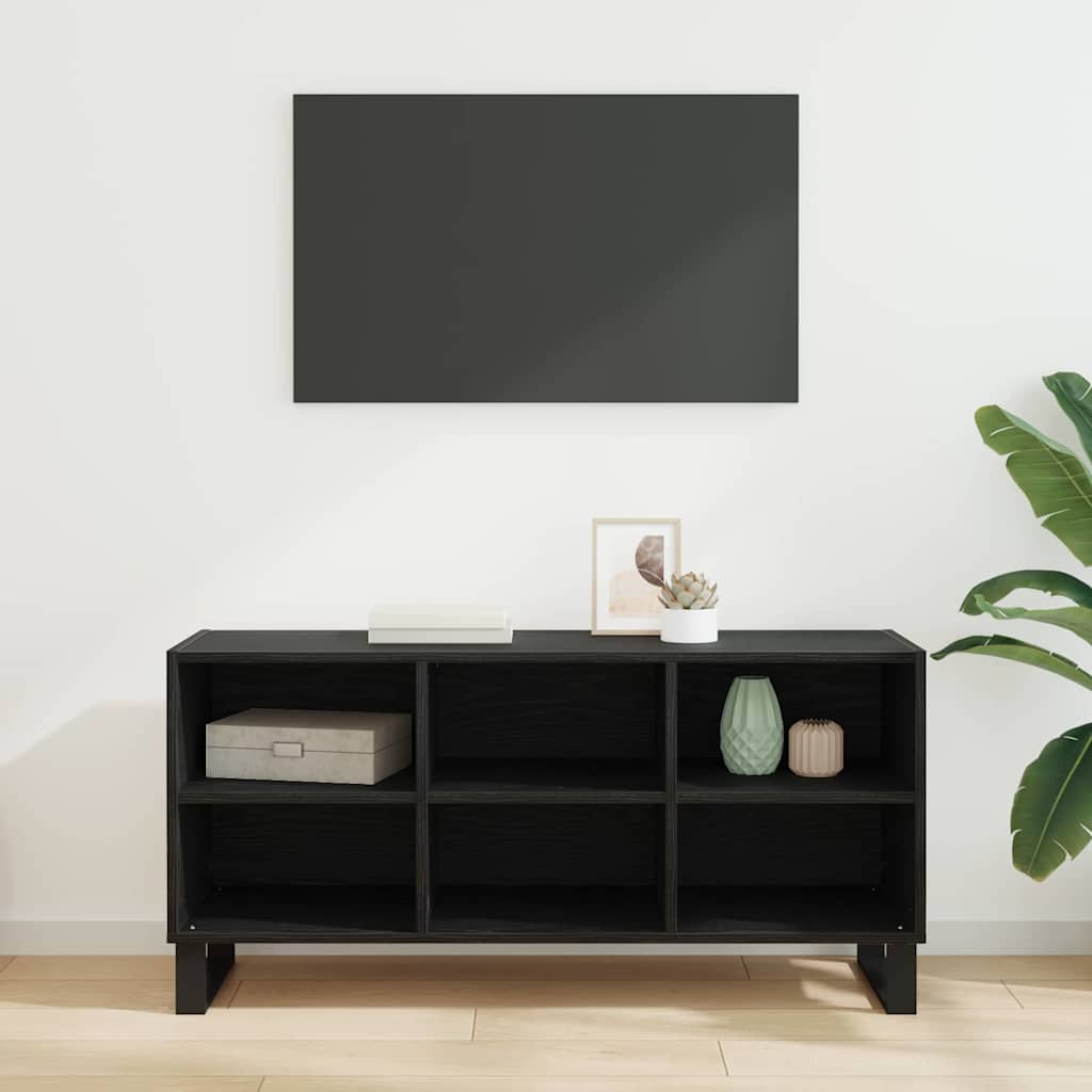 TV ormar Crni hrast 103,5 x 30 x 50 cm Konstruirano drvo