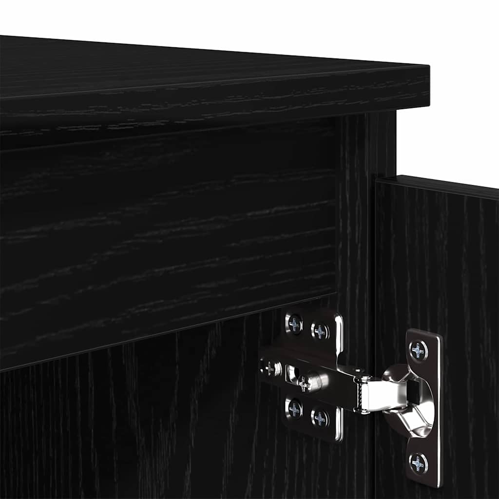 TV ormar Crni hrast 104 x 35 x 50 cm Konstruirano drvo
