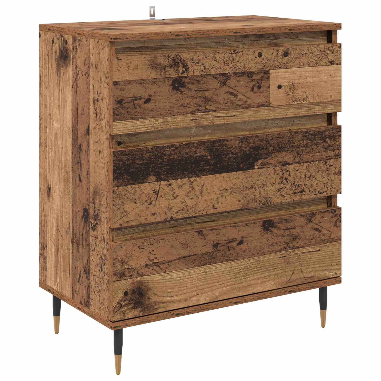 Kreveta s ladicama Staro drvo 60 x 35 x 70 cm Konstruirano drvo