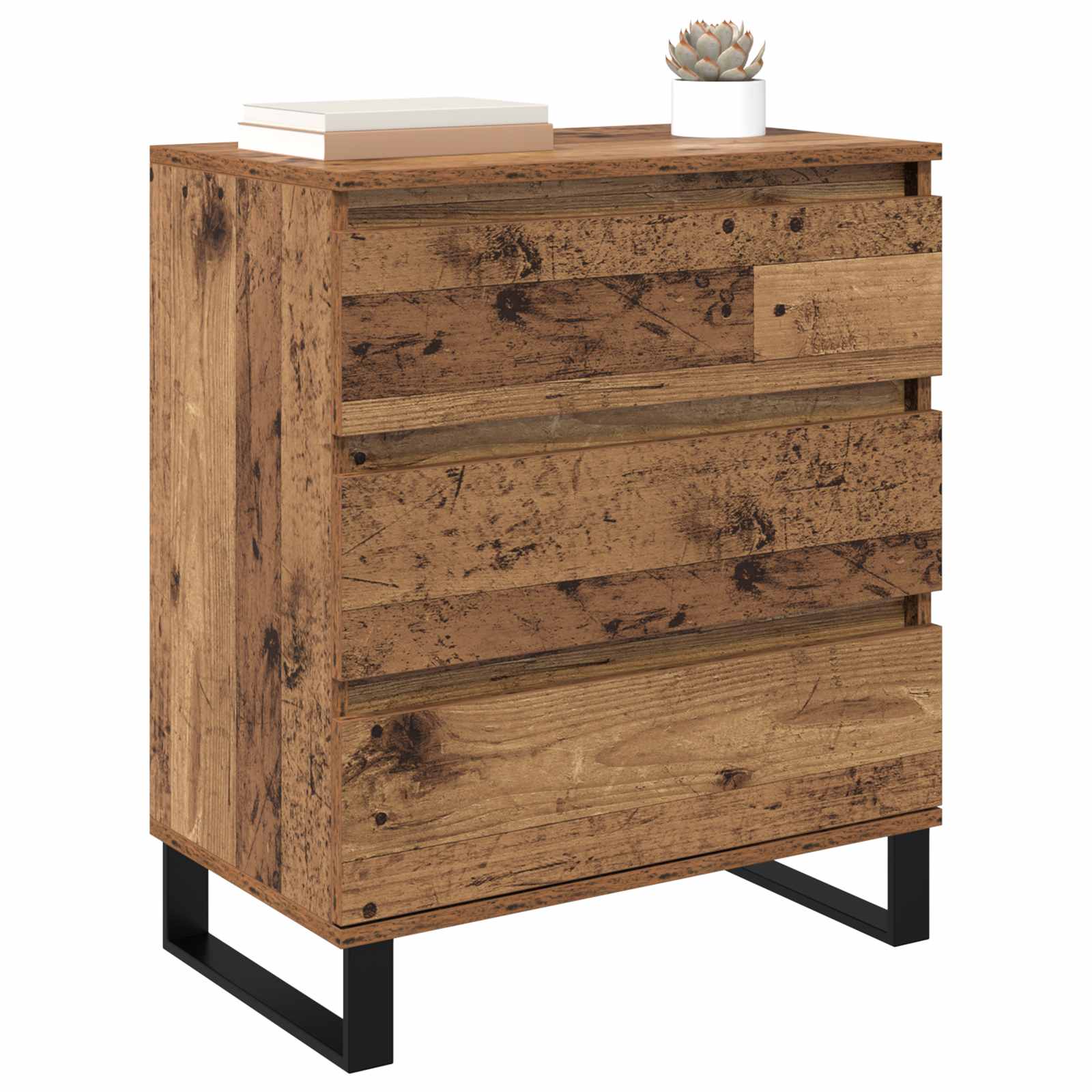 Kreveta s ladicama Staro drvo 60 x 35 x 70 cm Konstruirano drvo