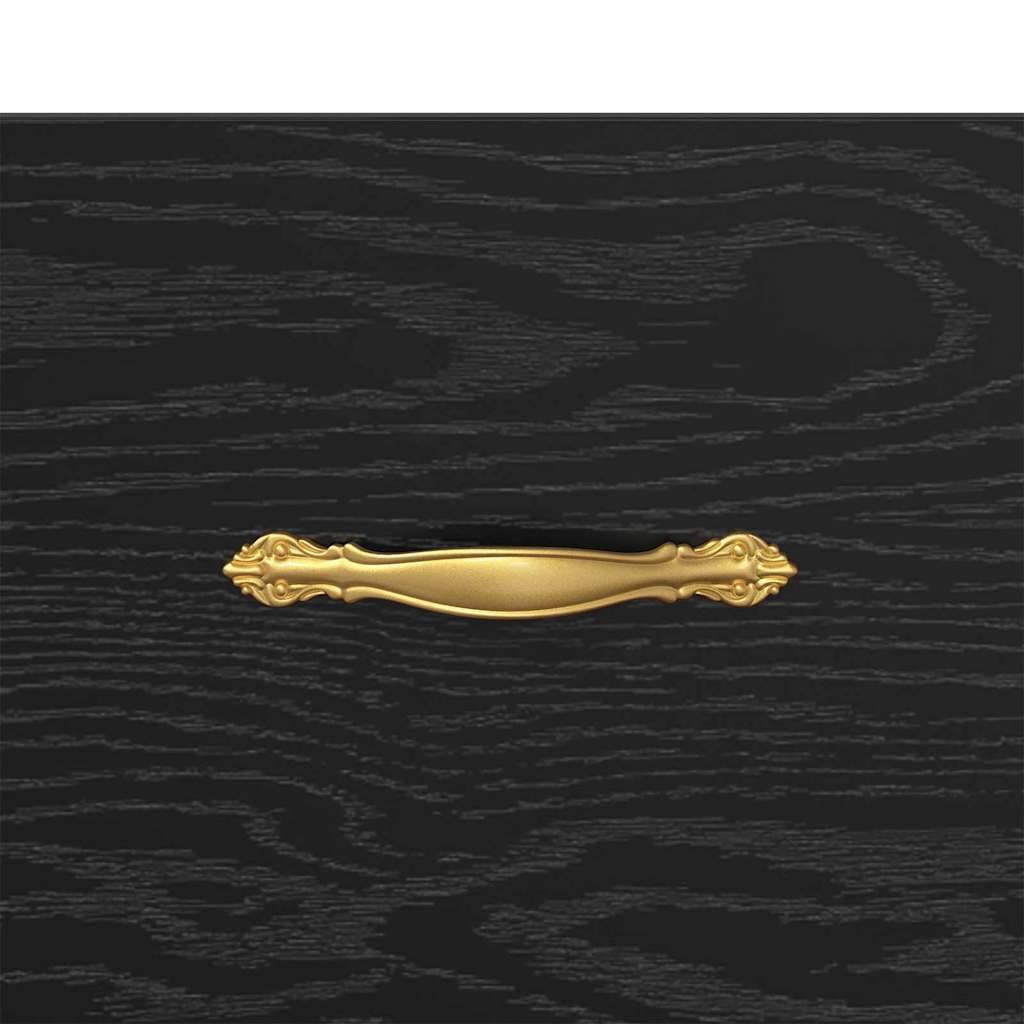 Noćni ormar s ladicama 2 pcs Crni hrast 40 x 35 x 47,5 cm