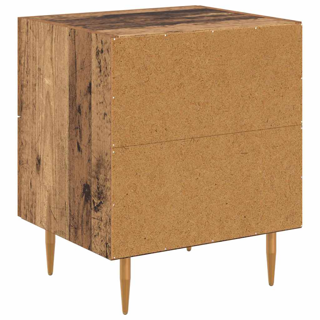 Noćni ormar Staro drvo 40 x 35 x 47,5 cm Konstruirano drvo