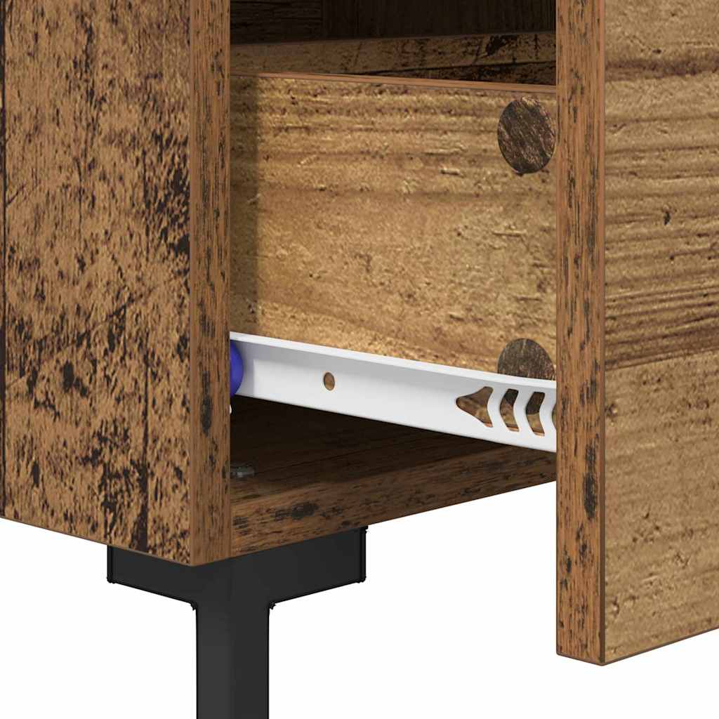 Noćni ormar Staro drvo 40 x 35 x 47,5 cm Konstruirano drvo
