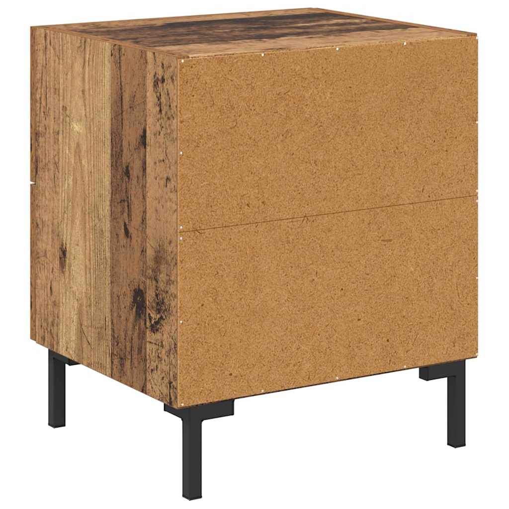 Noćni ormar Staro drvo 40 x 35 x 47,5 cm Konstruirano drvo