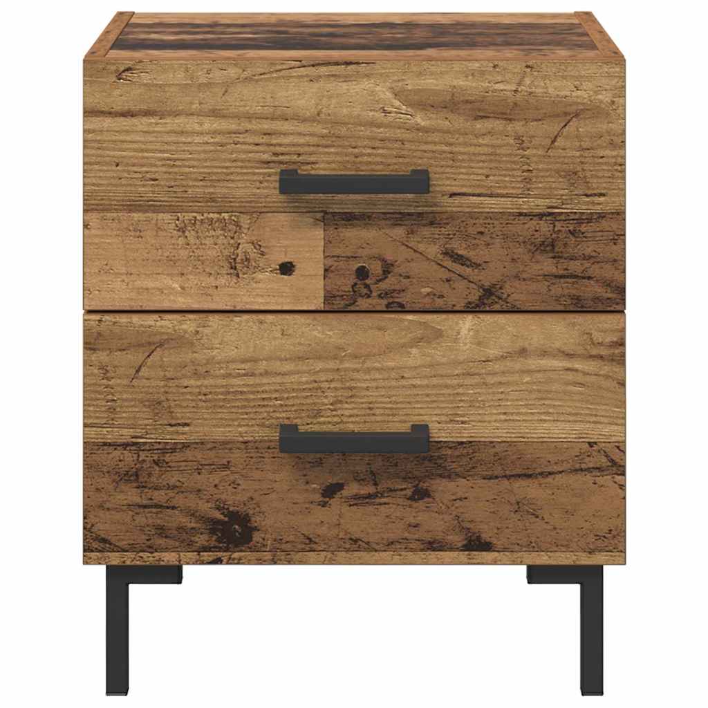 Noćni ormar Staro drvo 40 x 35 x 47,5 cm Konstruirano drvo