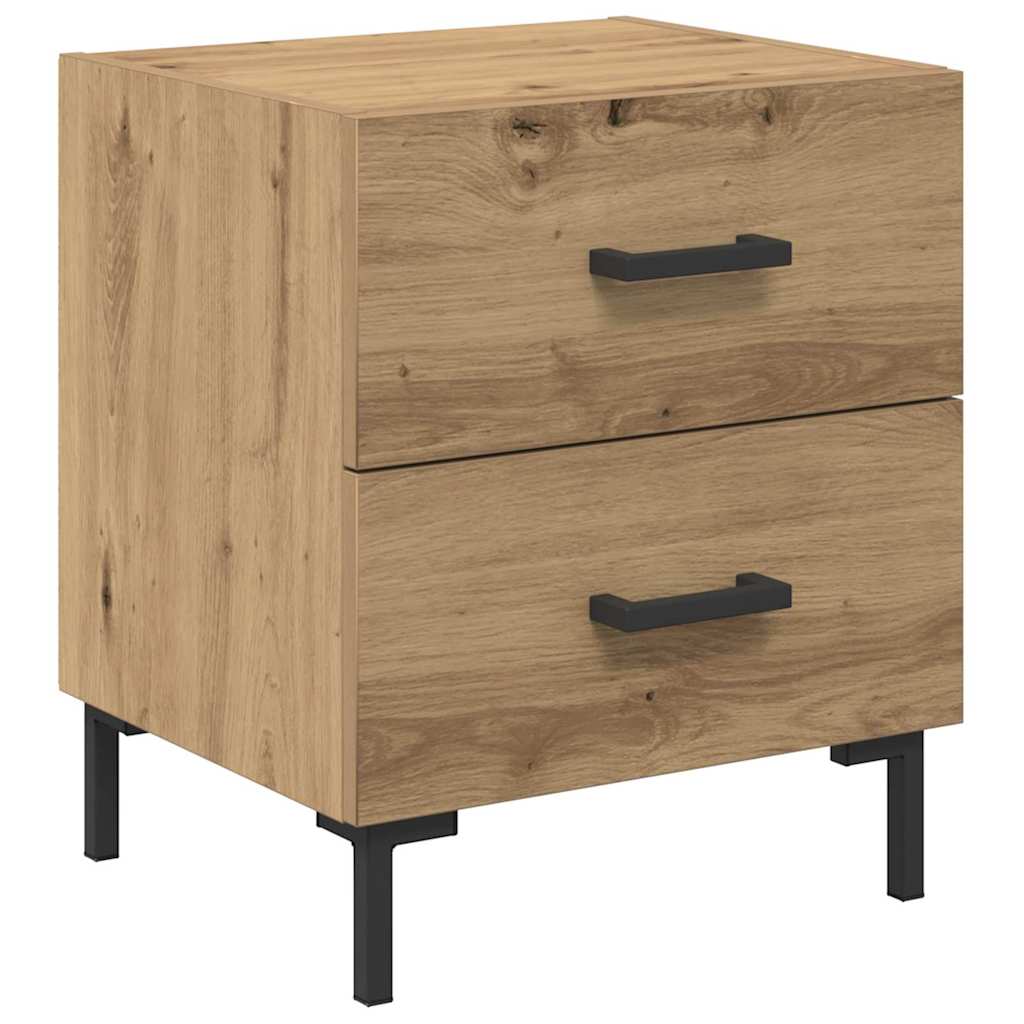 Noćni ormar s ladicama 2 pcs Umjetnički hrast 40 x 35 x 47,5 cm