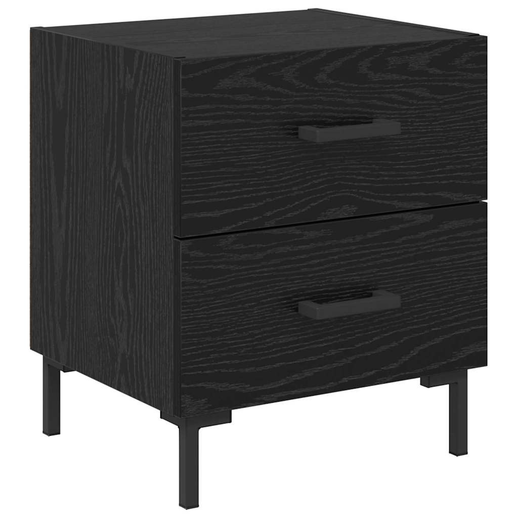 Noćni ormar Crni hrast 40 x 35 x 47,5 cm Konstruirano drvo