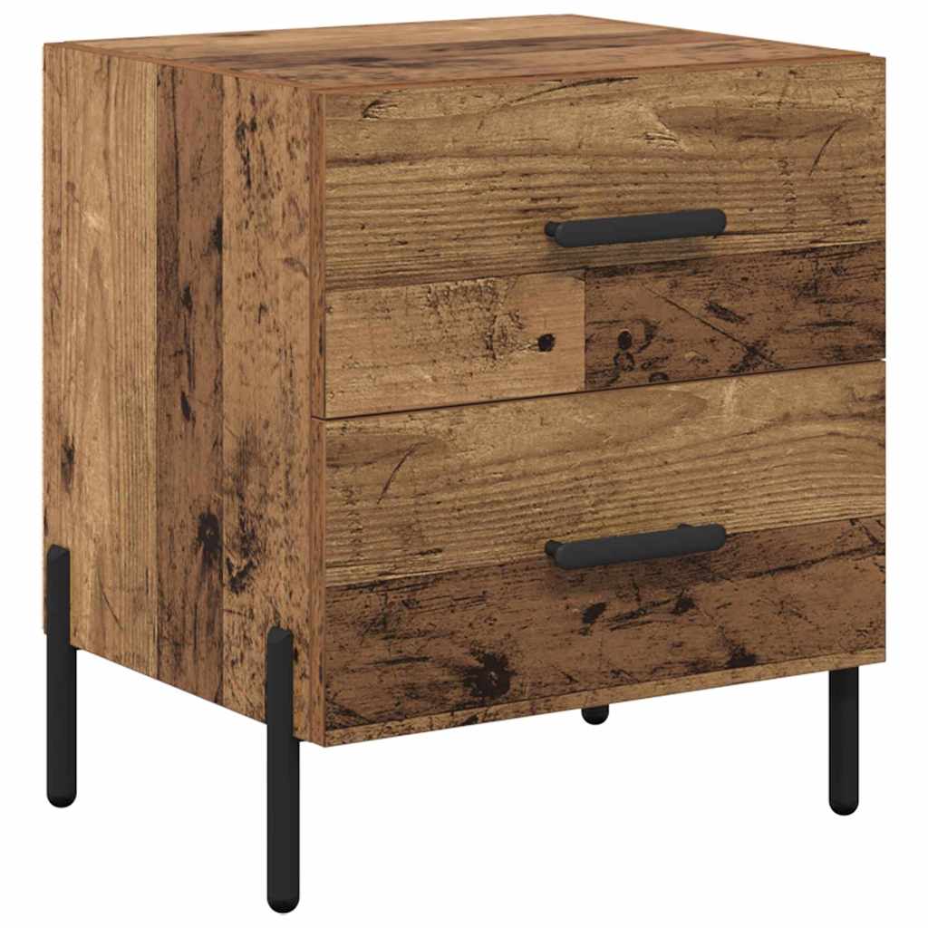 Noćni ormar Staro drvo 40 x 35 x 47,5 cm Konstruirano drvo