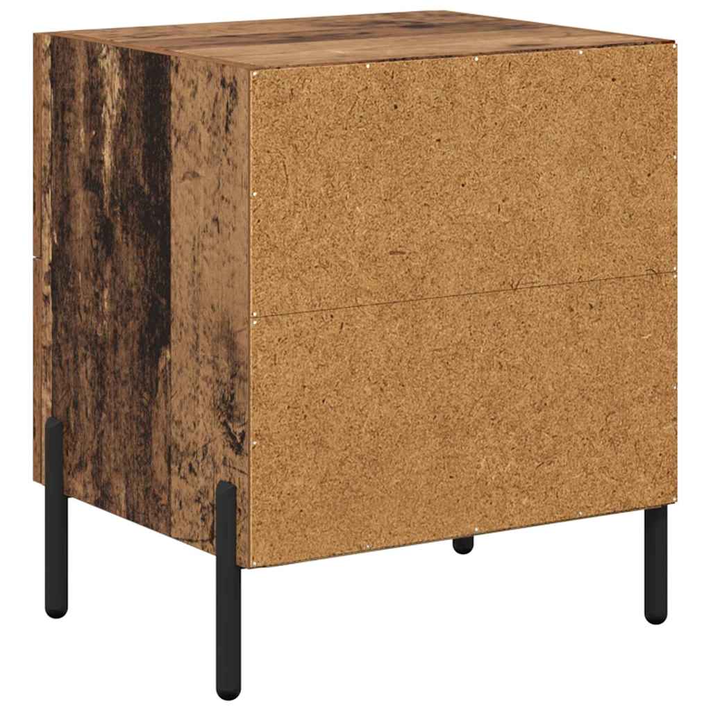 Noćni ormar Staro drvo 40 x 35 x 47,5 cm Konstruirano drvo