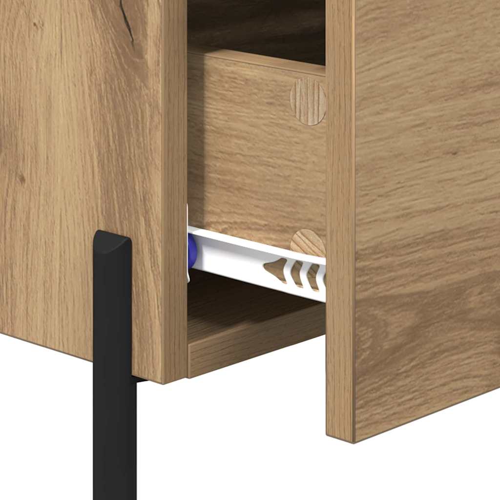 Noćni ormar s ladicama 2 pcs Umjetnički hrast 40 x 35 x 47,5 cm
