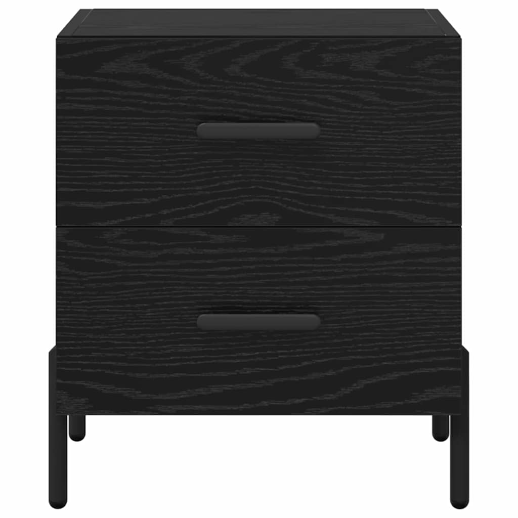 Noćni ormar Crni hrast 40 x 35 x 47,5 cm Konstruirano drvo