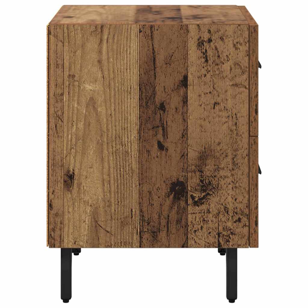 Noćni ormar Staro drvo 40 x 35 x 47,5 cm Konstruirano drvo