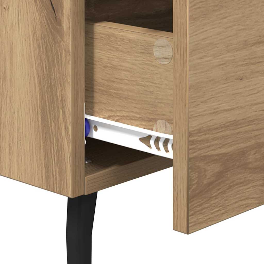 Noćni ormar s ladicama 2 pcs Umjetnički hrast 40 x 35 x 47,5 cm
