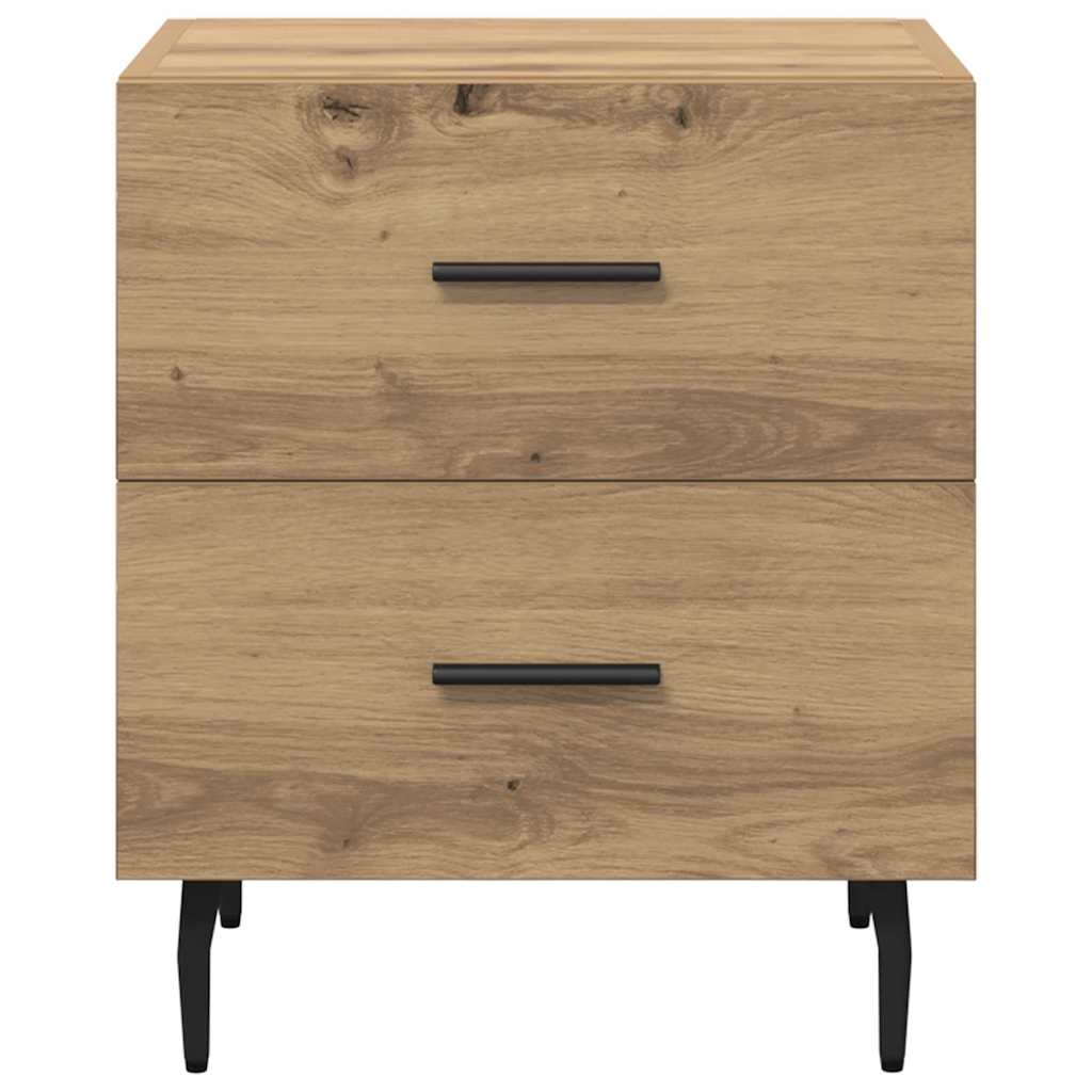 Noćni ormar s ladicama 2 pcs Umjetnički hrast 40 x 35 x 47,5 cm