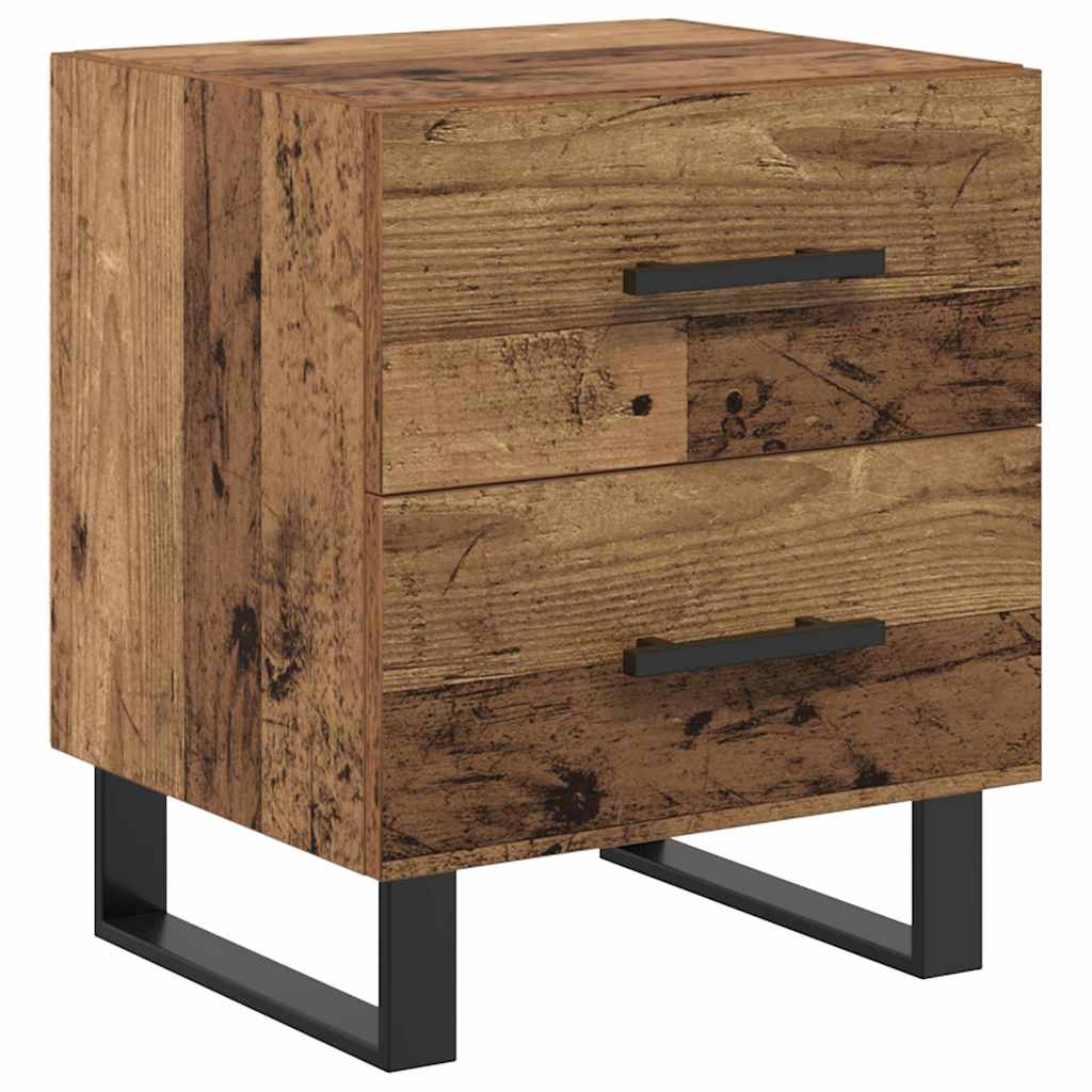 Noćni ormar Staro drvo 40 x 35 x 47,5 cm Konstruirano drvo