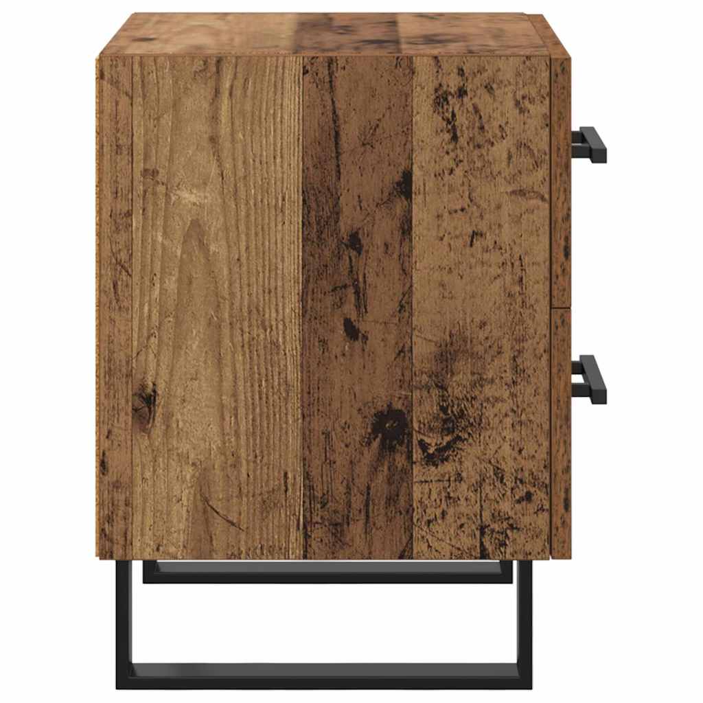 Noćni ormar Staro drvo 40 x 35 x 47,5 cm Konstruirano drvo