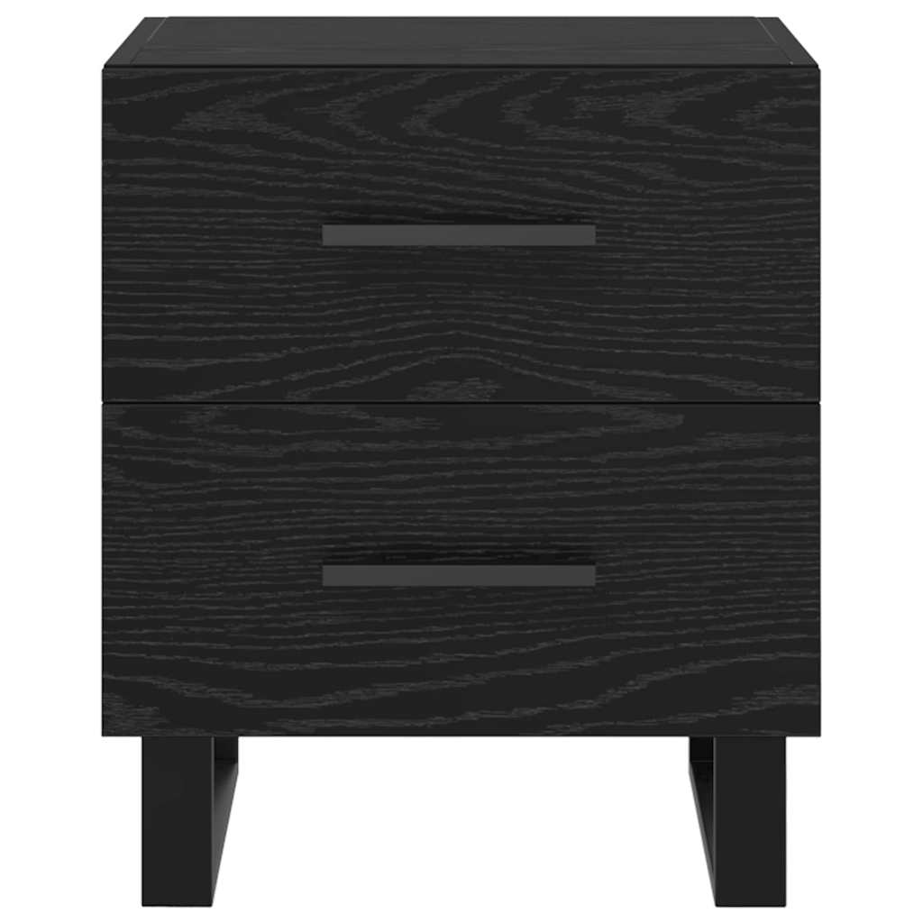 Noćni ormar Crni hrast 40 x 35 x 47,5 cm Konstruirano drvo