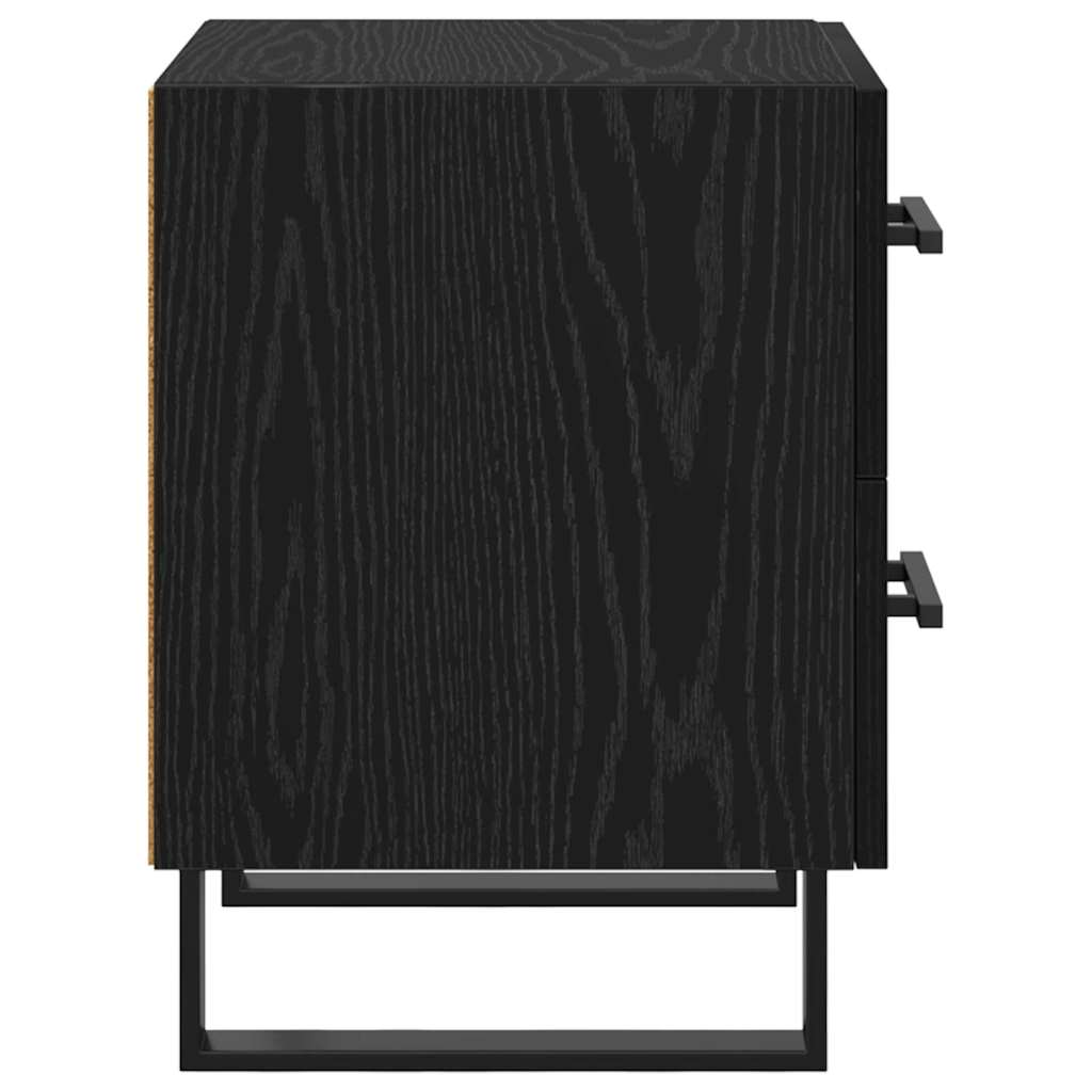 Noćni ormar Crni hrast 40 x 35 x 47,5 cm Konstruirano drvo