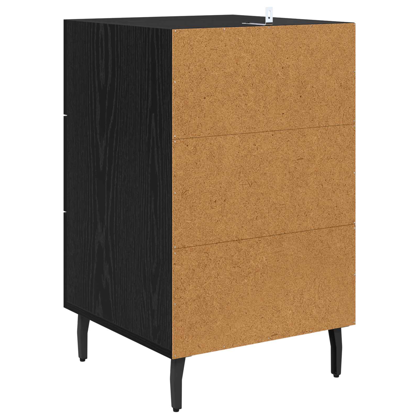 Noćni ormar Crni hrast 40 x 40 x 66 cm Konstruirano drvo