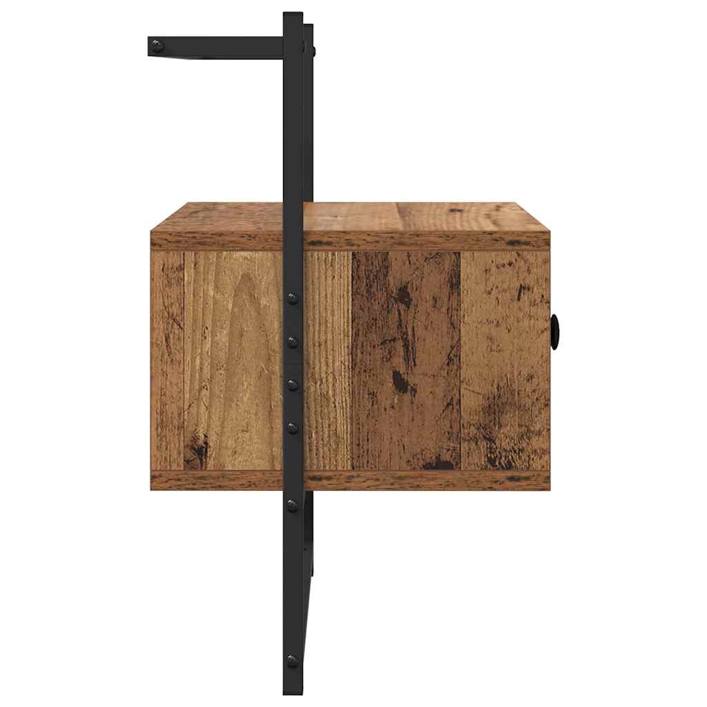 Noćni ormar Staro drvo 35 x 30 x 51 cm Konstruirano drvo