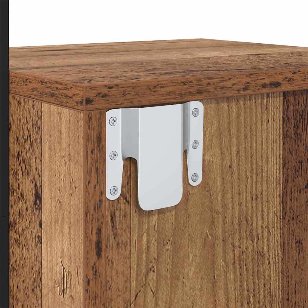 Noćni ormar 2 pcs Staro drvo 35 x 30 x 51 cm Konstruirano drvo