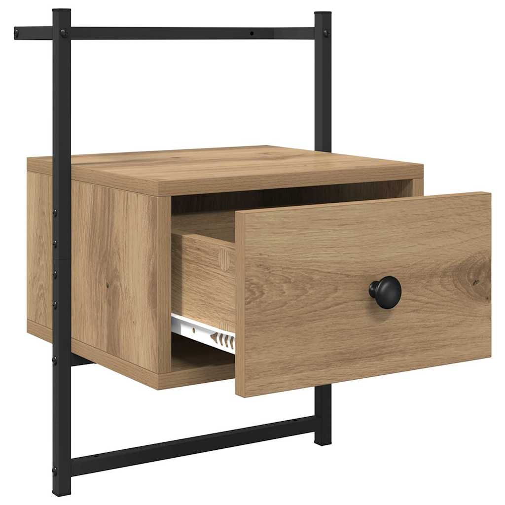 Noćni ormar s ladicama 2 pcs Umjetnički hrast 35 x 30 x 51 cm