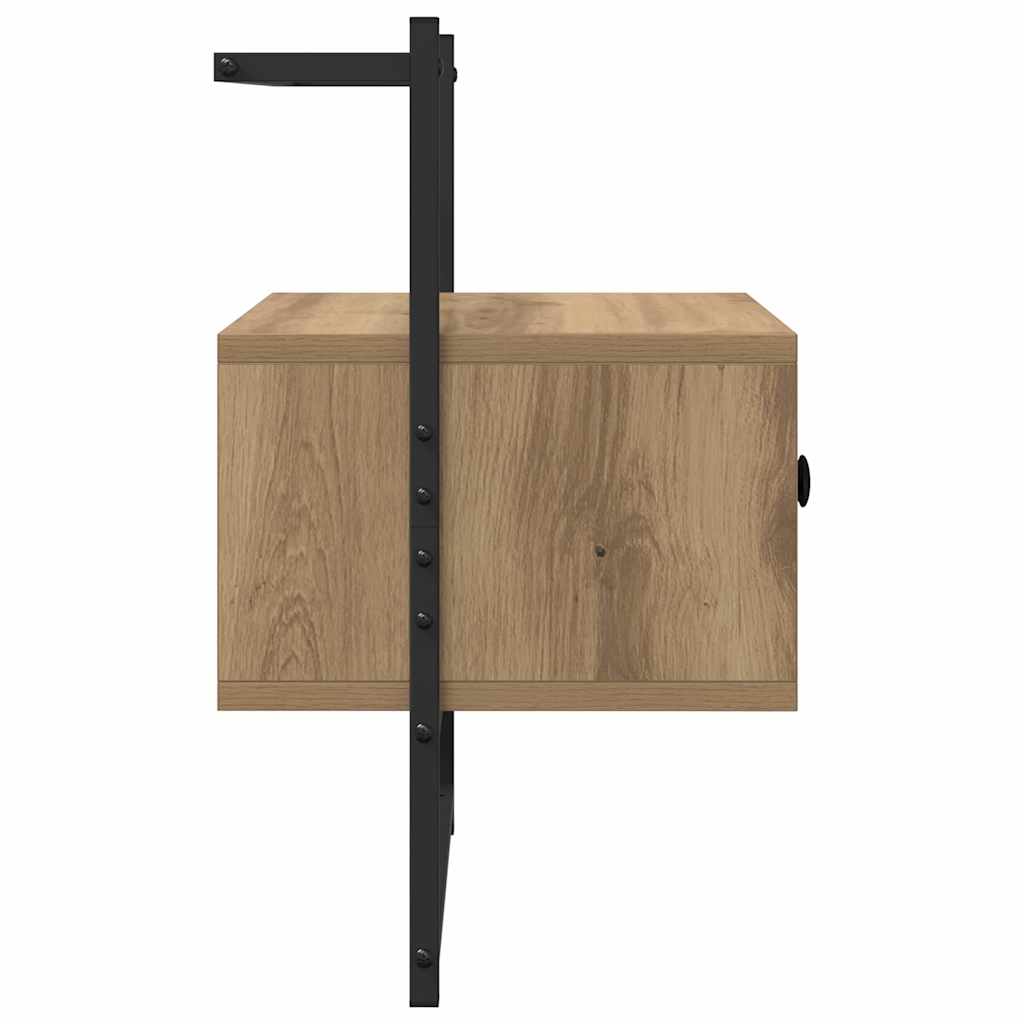 Noćni ormar s ladicama 2 pcs Umjetnički hrast 35 x 30 x 51 cm