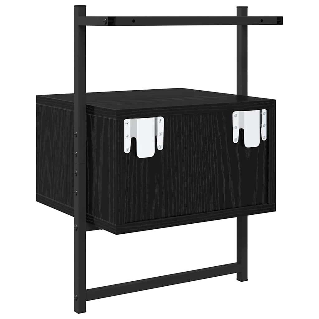 Noćni ormar Crni hrast 35 x 30 x 51 cm Konstruirano drvo