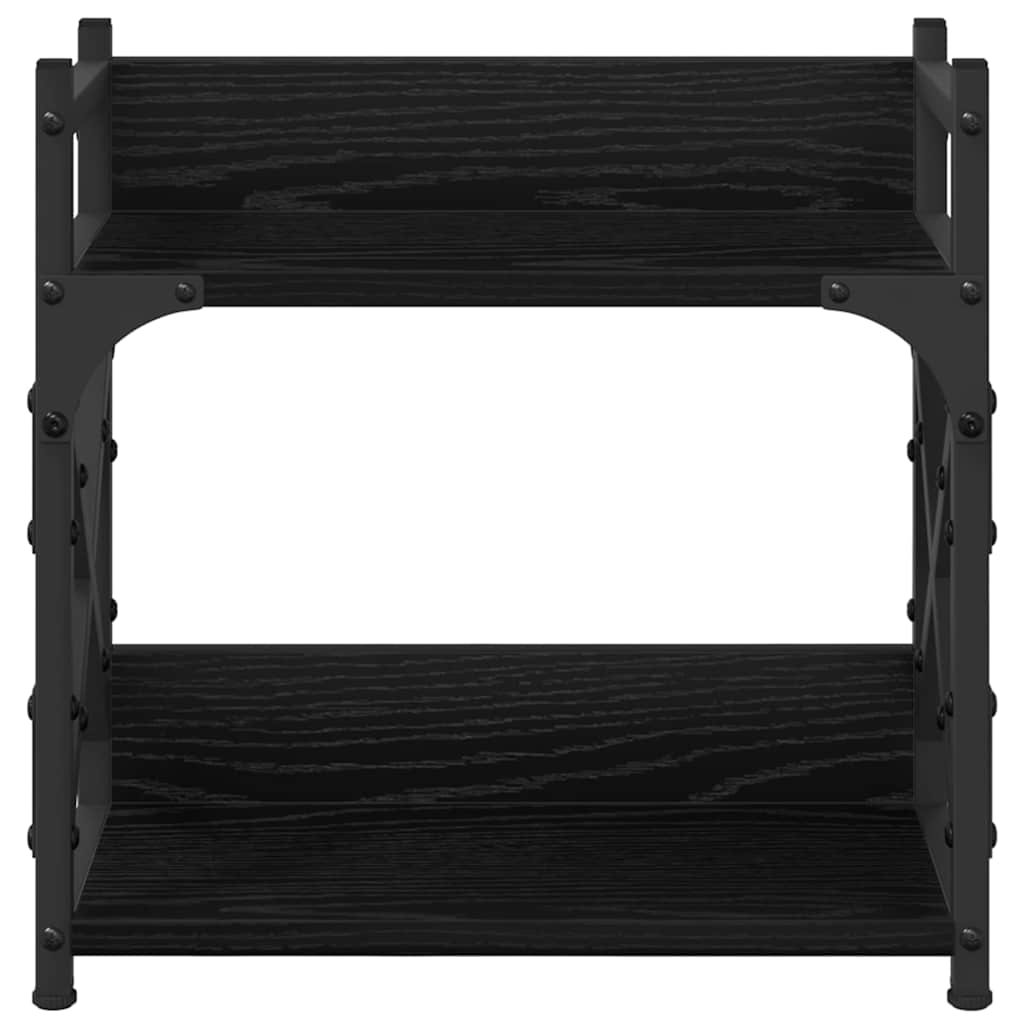 Držač za printer Crni hrast 40 x 20 x 40 cm Konstruirano drvo