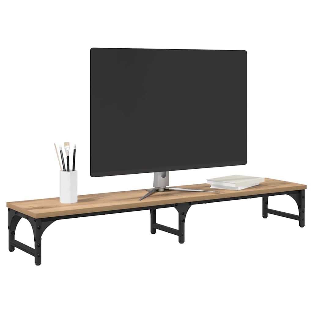 Stalak za Monitor Umjetnički hrast 105 x 23 x 15,5 cm