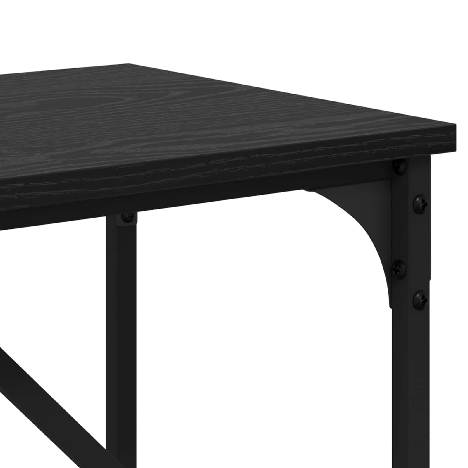 Konzolna stolica Crni hrast 75 x 32 x 75 cm Konstruirano drvo