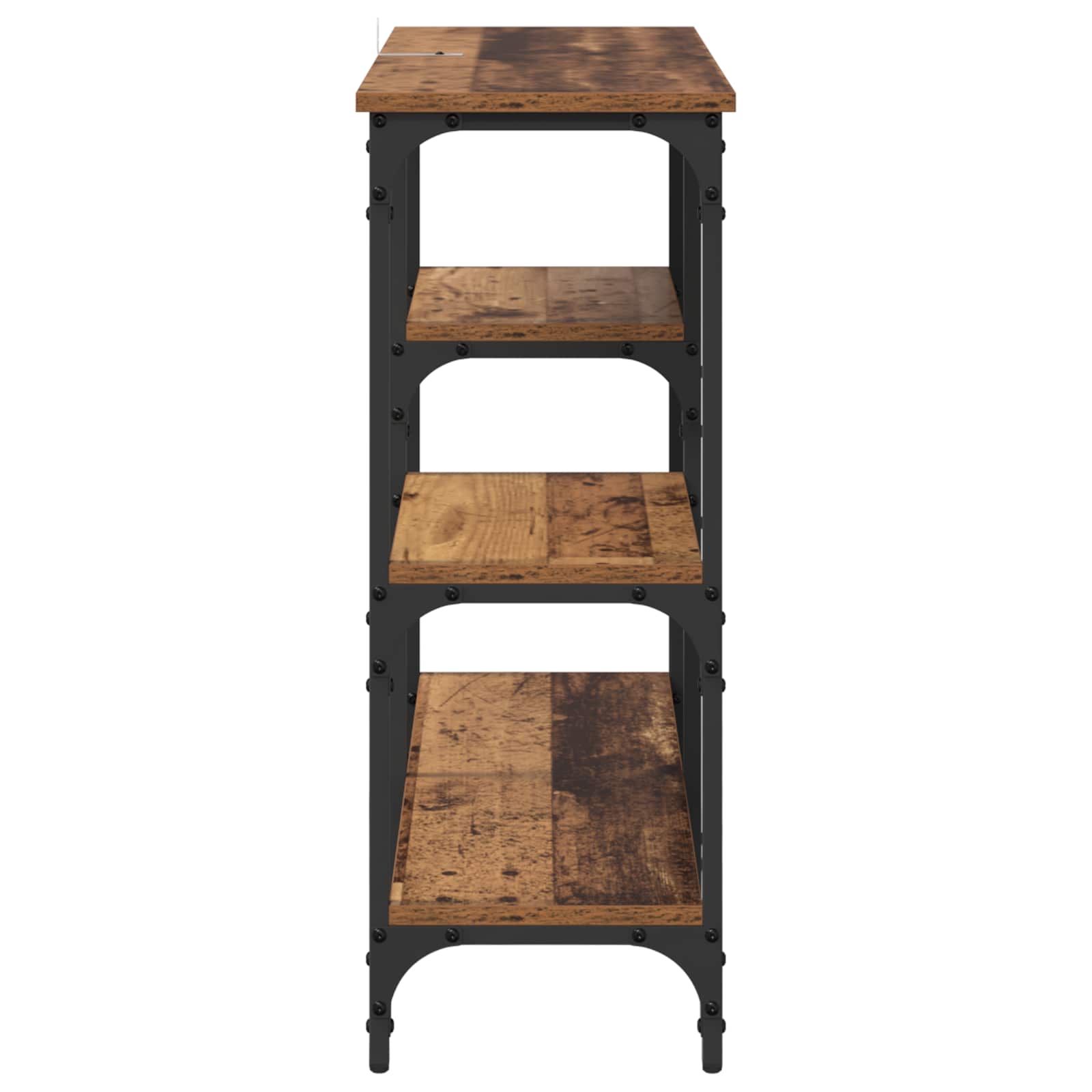 Konzolna stolica Staro drvo 80 x 29 x 75 cm Konstruirano drvo