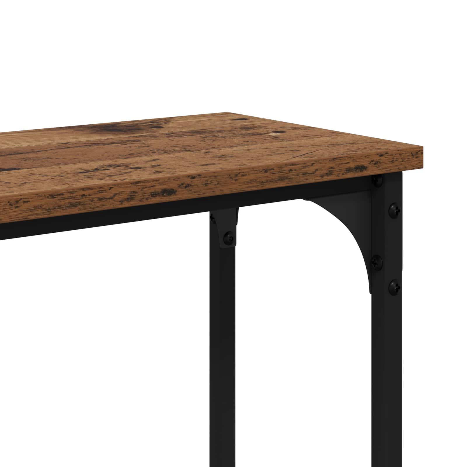 Konzolnistol Staro drvo 145x22.5x75cm Konstruirano drvo